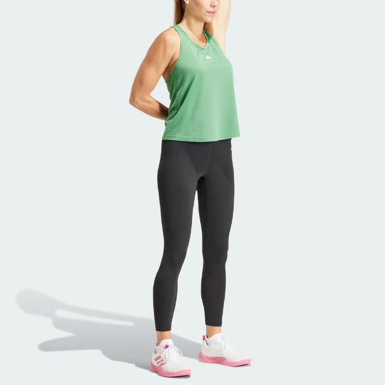 Adidas Essential Tank Tops Women's Green-3