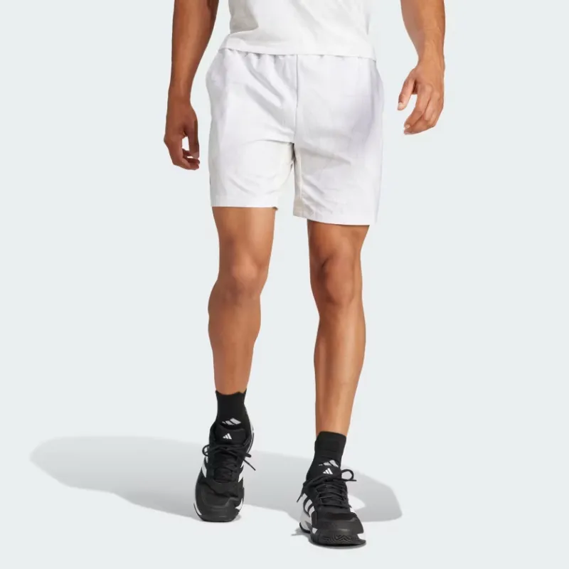Adidas Club Tennis Graphic Shorts Sports Shorts Men's White-2