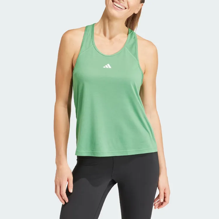 Adidas Essential Tank Tops Women's Green-1