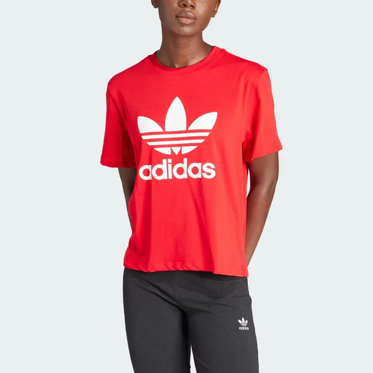 Adidas Originals Adicolor Trefoil Boxy Tee-1