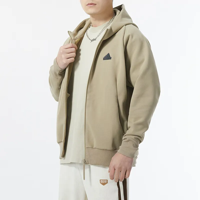Adidas Z.N.E. Jackets Coats Men's Khaki-4