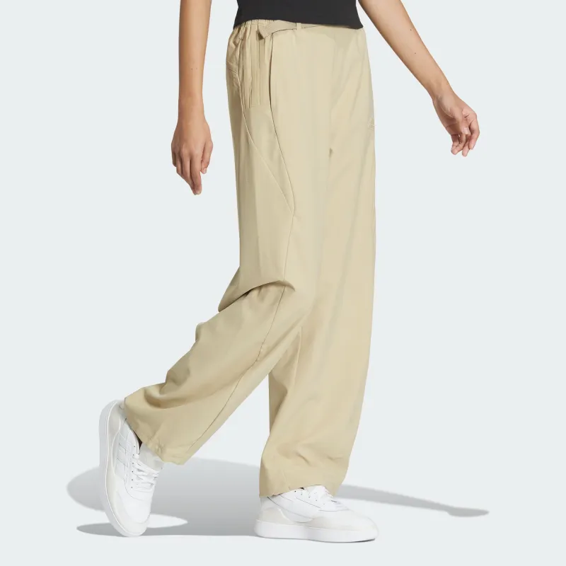 Adidas W Fustl Pants 3 Knitted Sweatpants Women's Light Khaki-3