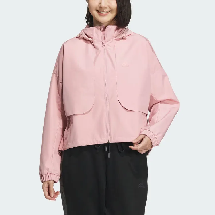 Adidas W Wd Jkt Jackets & Coats Women's Miracle Purple Pink-1