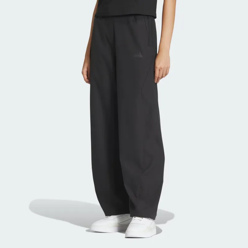 Adidas W Fustl Pants 3 Knitted Sweatpants Women's Black-1