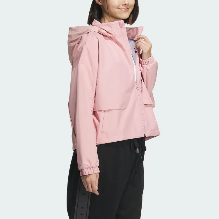 Adidas W Wd Jkt Jackets & Coats Women's Miracle Purple Pink-3