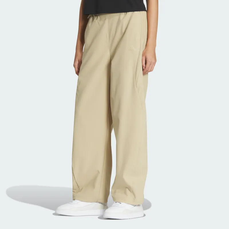 Adidas W Fustl Pants 3 Knitted Sweatpants Women's Light Khaki-1