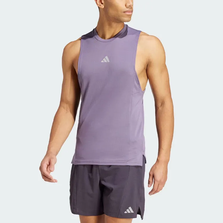 Adidas Free Shipping With AdiClub Designed For Training Workout HEAT.RDY Tank Top-1