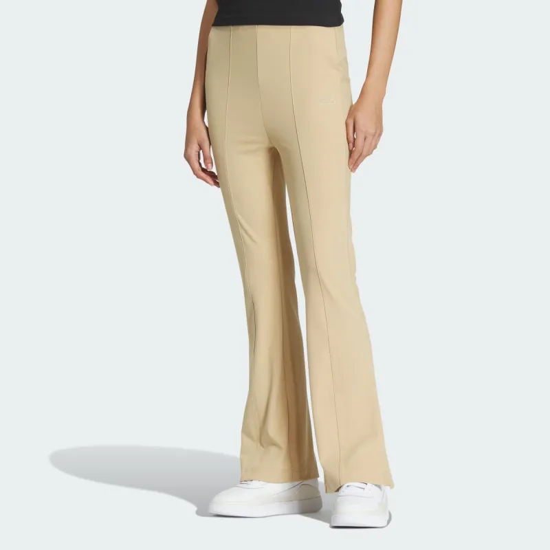 Adidas W Fustl Pants 1 Knitted Sweatpants Women's Light Khaki-1