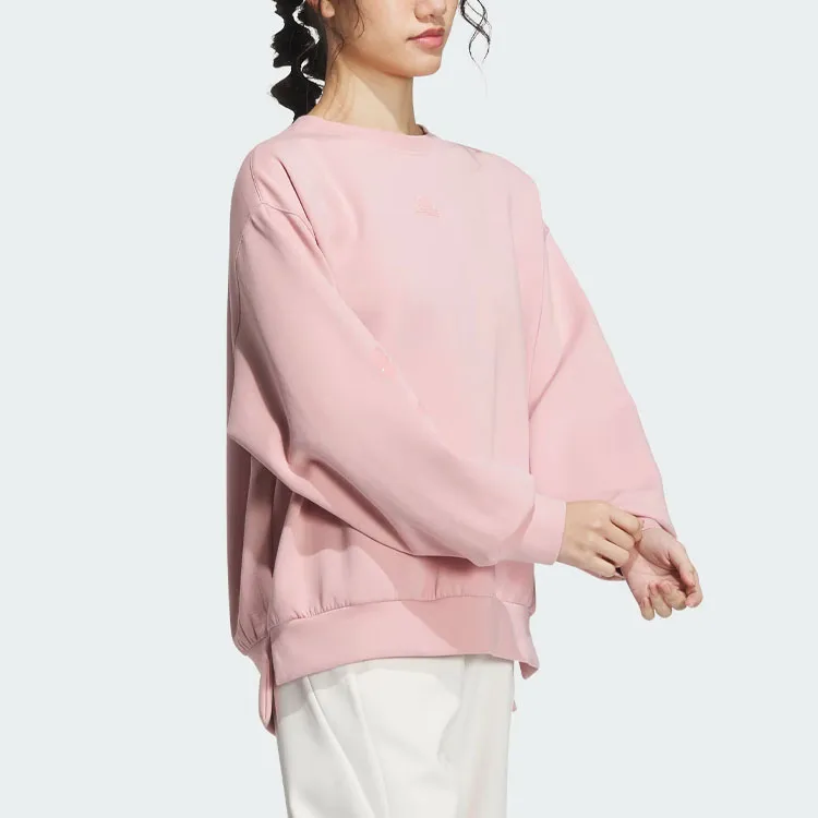 Adidas W Fustl Sweat Sweatshirt Women's Miracle Purple Pink-3