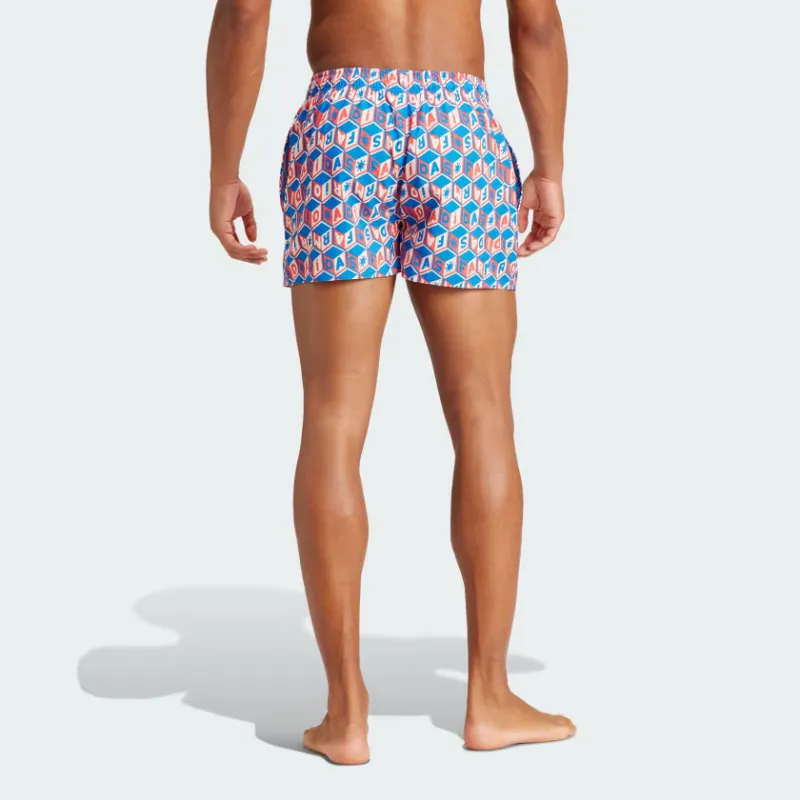Adidas Farm Rio 3-Stripes Clx Swim Shorts Swimming Shorts Men's Multicolor-1