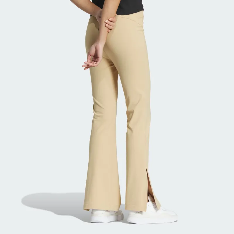 Adidas W Fustl Pants 1 Knitted Sweatpants Women's Light Khaki-2
