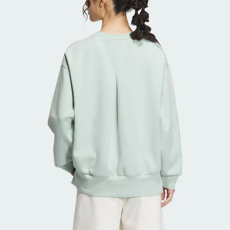 Adidas W Fustl Sweat Sweatshirt Women's Light Green-2