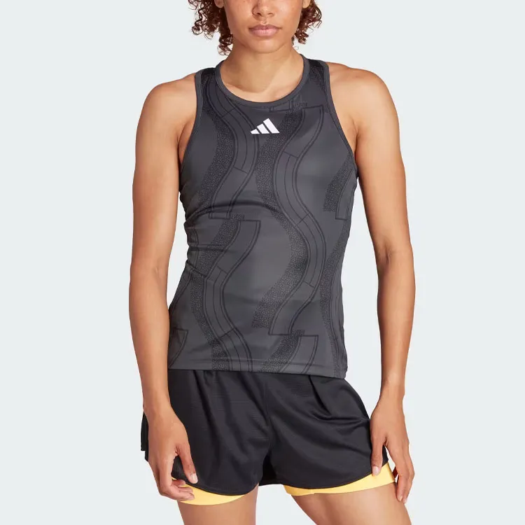 Adidas Free Shipping With AdiClub Club Tennis Graphic Tank Top-1