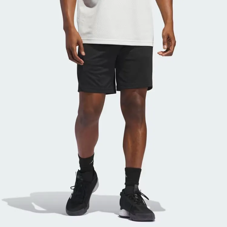 Adidas Legends 3 Stripes Basketball Shorts Basketball Shorts Men's Black-1