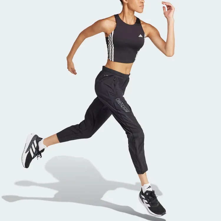 Adidas Own The Run 3-Stripes Tank Top Sport Vests Women's Black-3