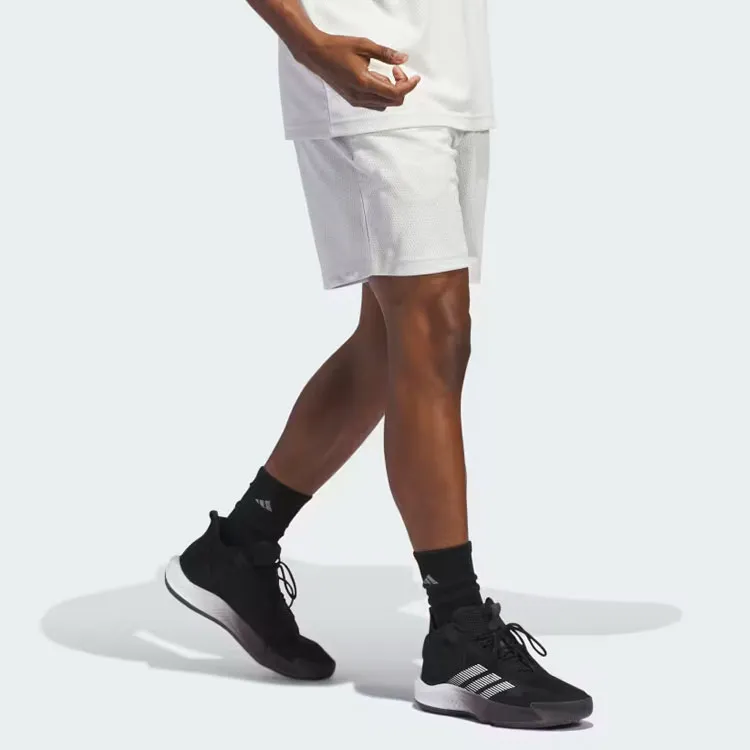 Adidas Legends Shorts Basketball Shorts Men's White-3
