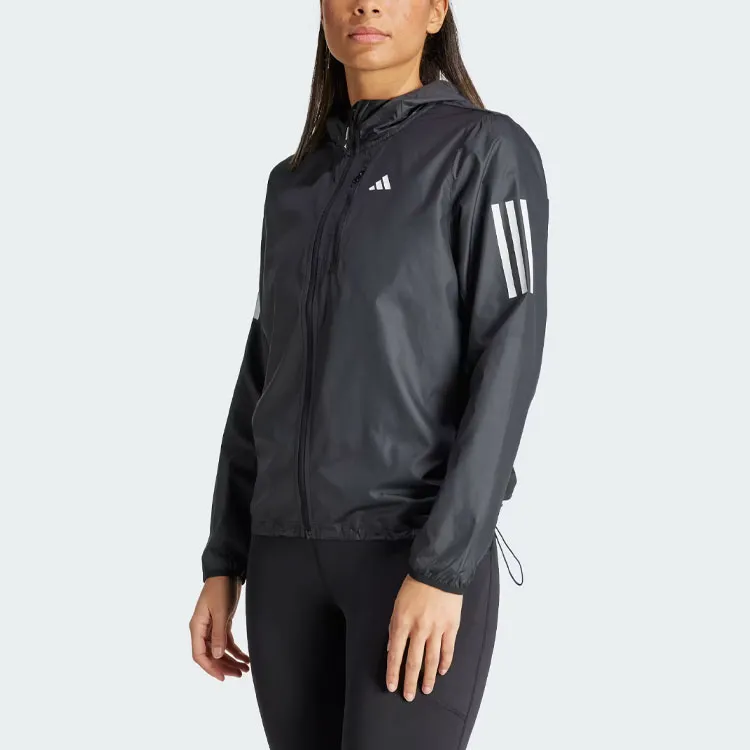 Adidas Free Shipping With AdiClub Own The Run Jacket-1