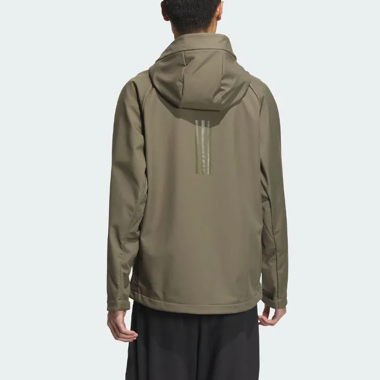 Adidas CITY ESCAPE Jacket Jackets Coats Men's Strata Olive Green-2