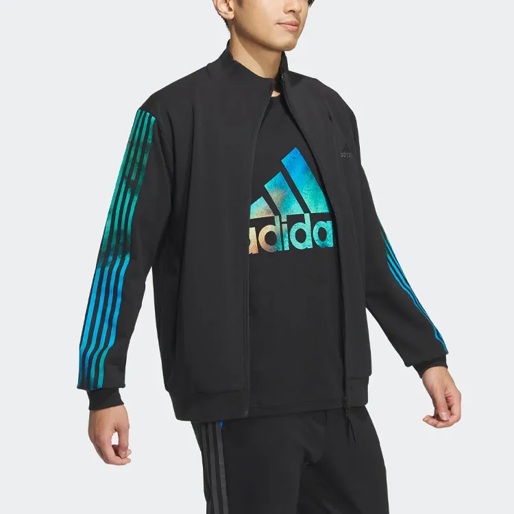 Adidas x YISHUJUJIANG LIANMINGKUAN Jackets Coats Men's Black-3