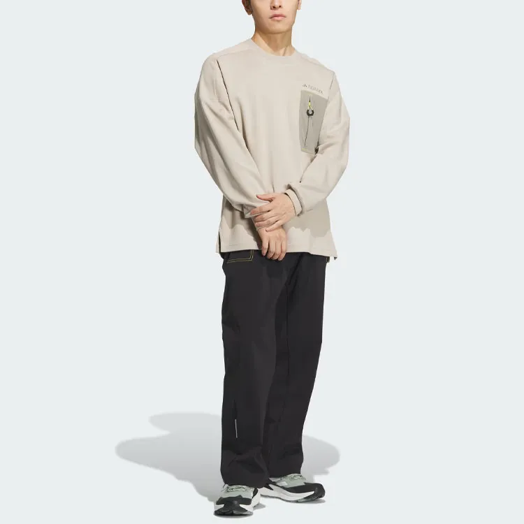 Adidas x NATIONAL GEOGRAPHIC Crew Sweatshirt Sweatshirt Men's Light Umber-4