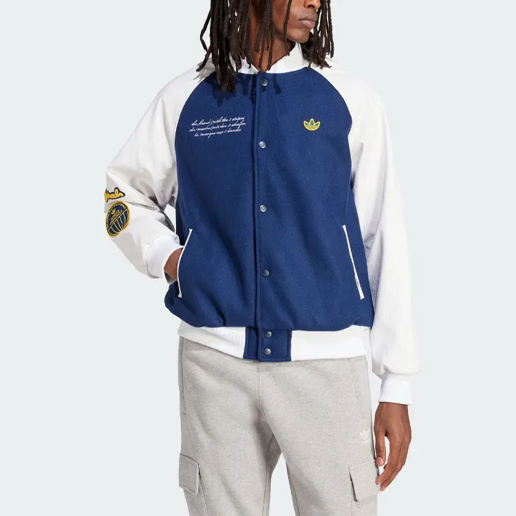 Adidas Originals Vrct Jacket Jackets & Coats Men's Dark Indigo-1