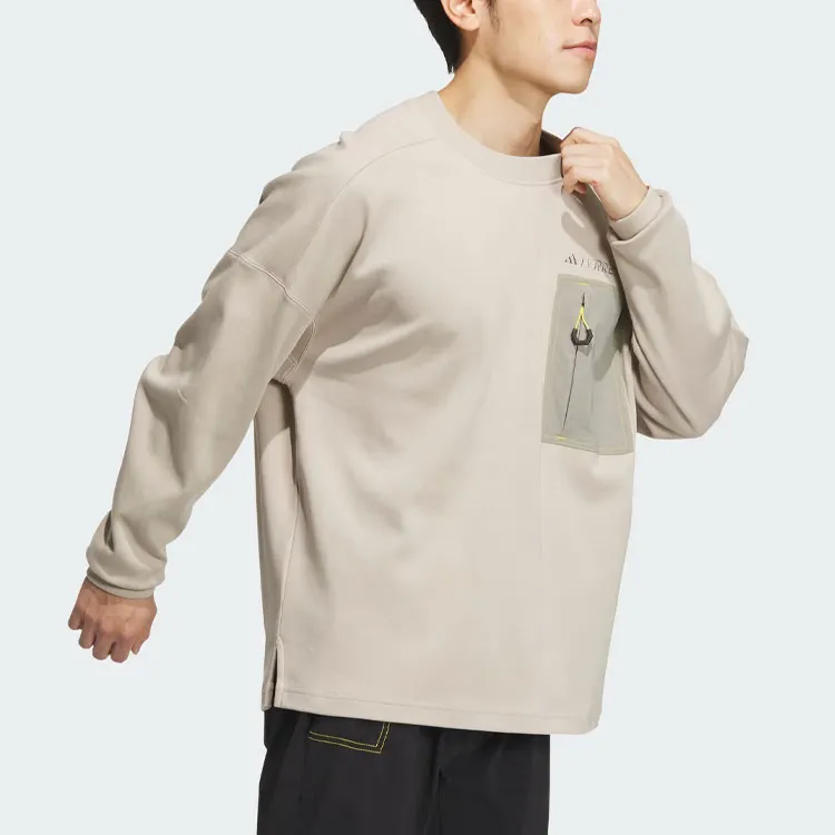 Adidas x NATIONAL GEOGRAPHIC Crew Sweatshirt Sweatshirt Men's Light Umber-3