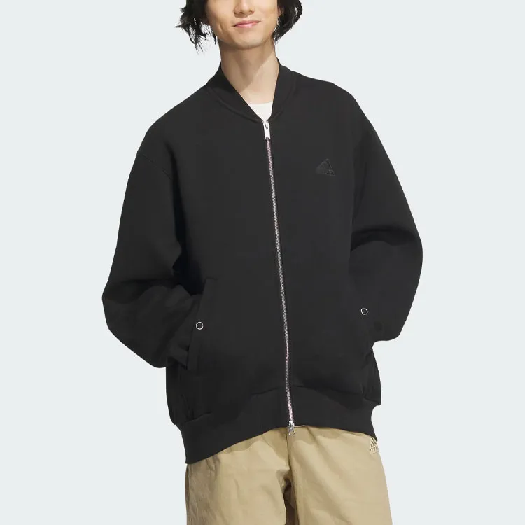 Adidas Spacer Bomber Jacket Jackets & Coats Men's Black-1