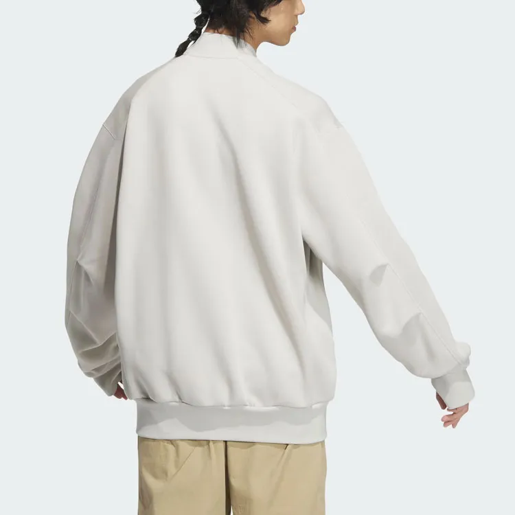 Adidas Spacer Bomber Jacket Jackets Coats Men's Talc-2