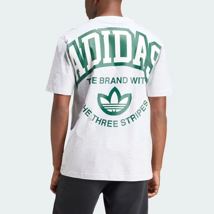 Adidas Originals T Shirt Men's Light Gray-2