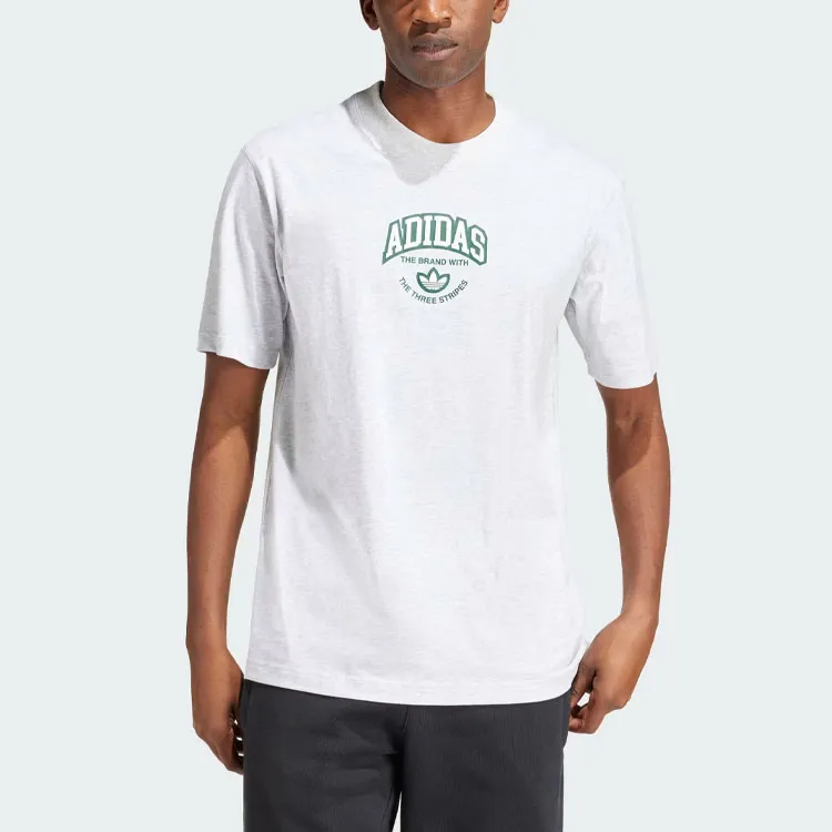 Adidas Originals T Shirt Men's Light Gray-1
