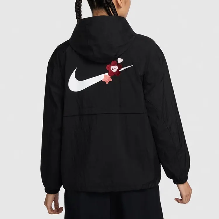 Nike Valentine's Day Collection SS24 Jackets Coats Women's Black-3