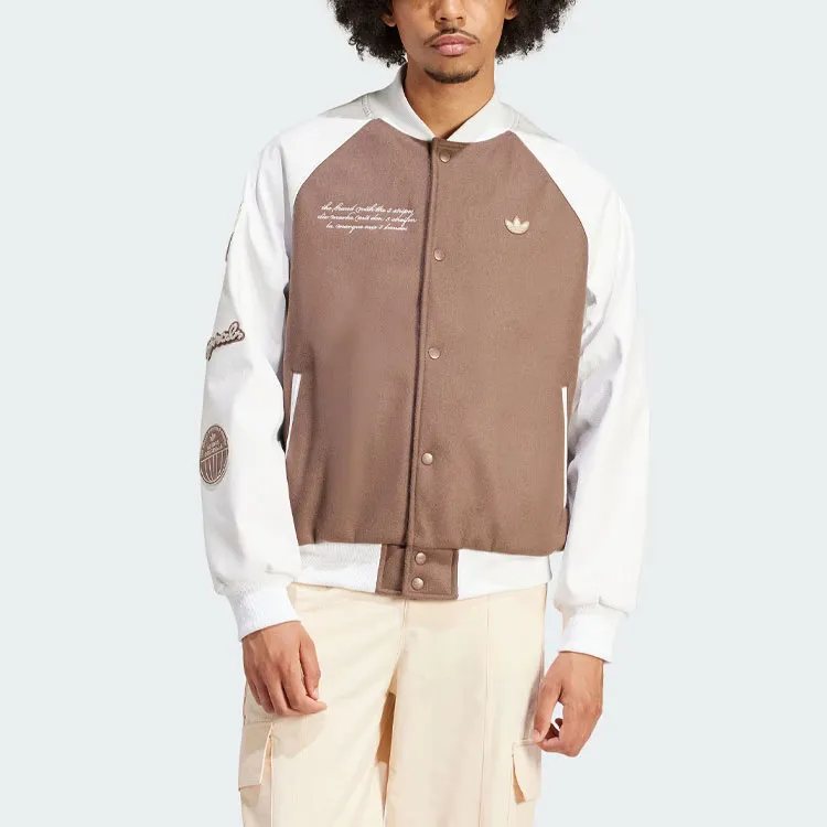 Adidas Originals Vrct Jacket Jackets Coats Men's Deep Earthy Brown-1