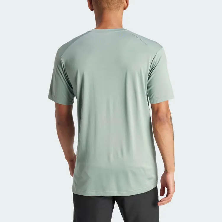 Adidas Terrex Multi Tee T Shirt Men's Silver Green-3