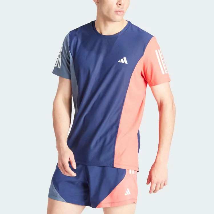 Adidas T Shirts Men Dark Blue-1
