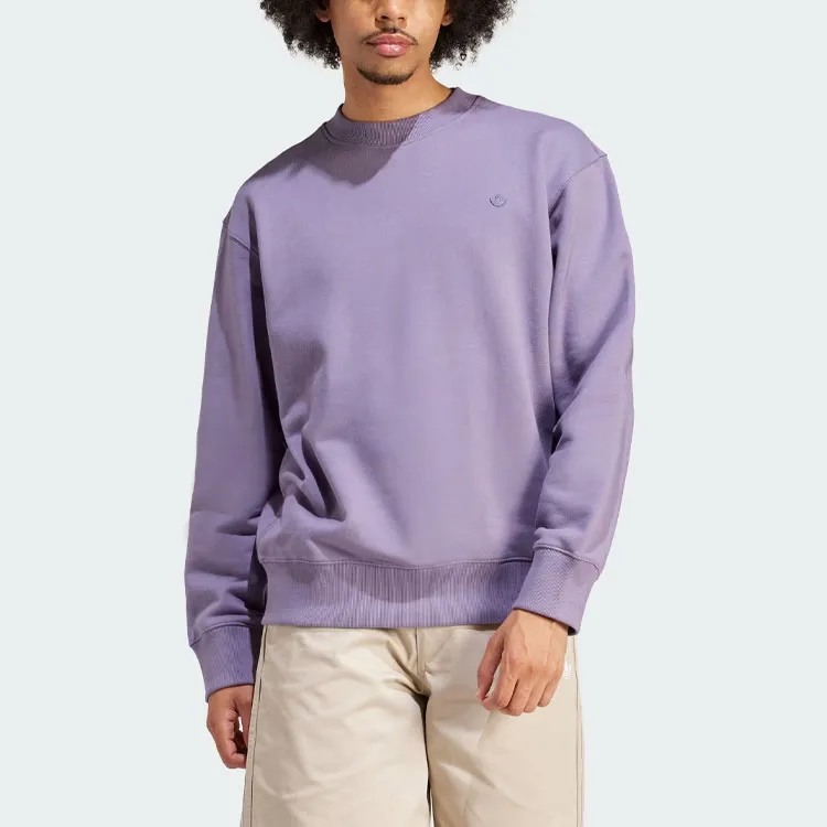 Adidas Originals Adicolor Contempo Crew French Terry Sweatshirt Men's Purple-1