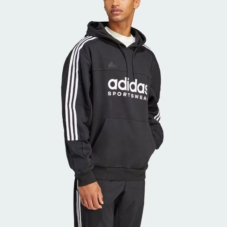 Adidas House Of Tiro Sportswear Hoodie Sweatshirt Men's Black-1