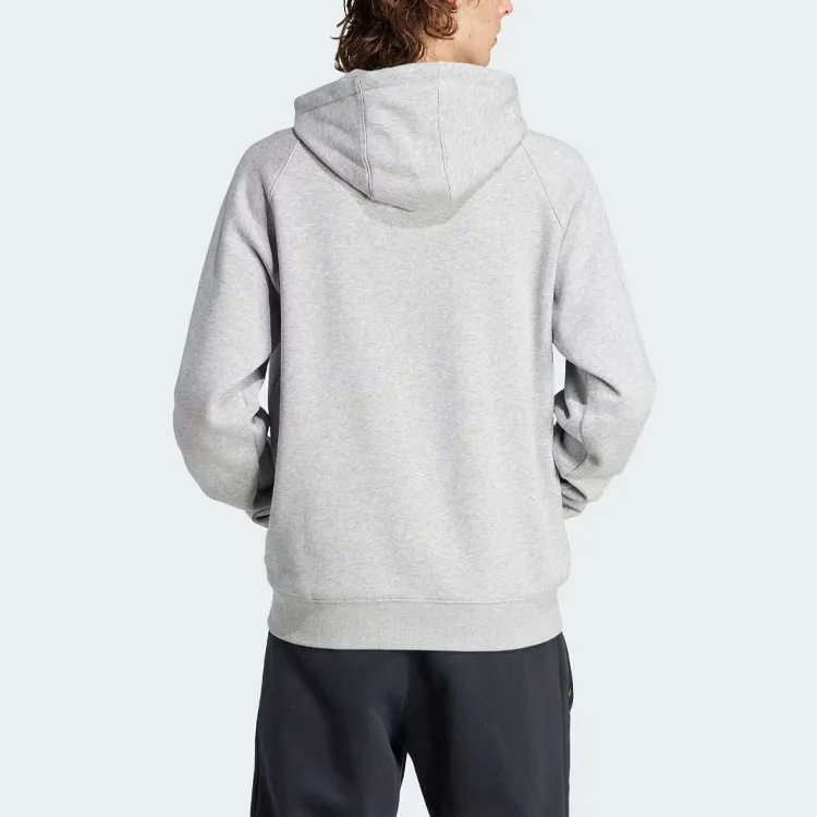 Adidas Originals Graphic Hoodie Sweatshirt Men's Gray-2