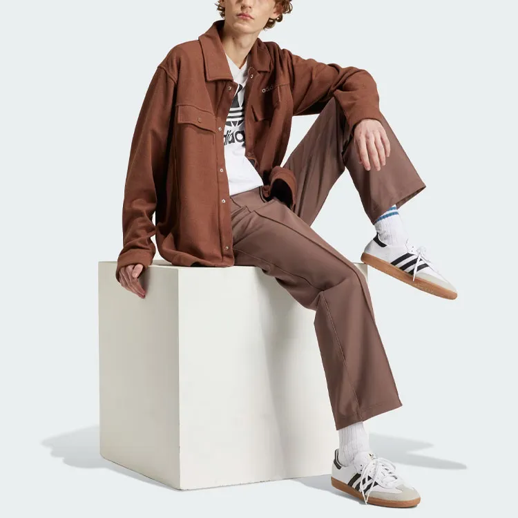Adidas Originals Logo Embroidered Premium Overshirt-3