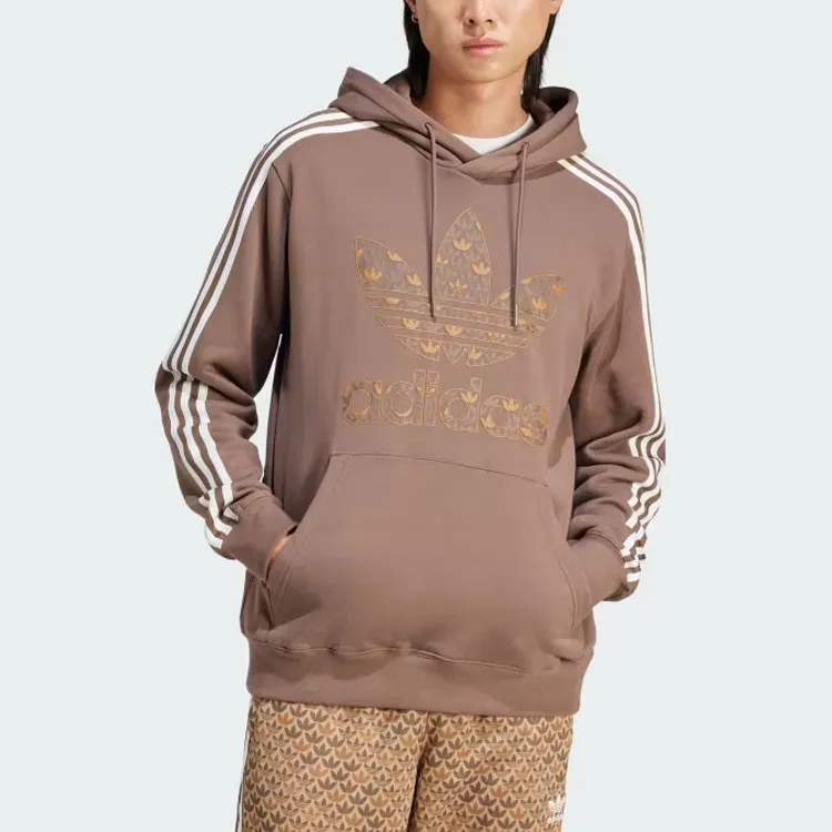 Adidas Classic Mono Graphic Hoodie-1