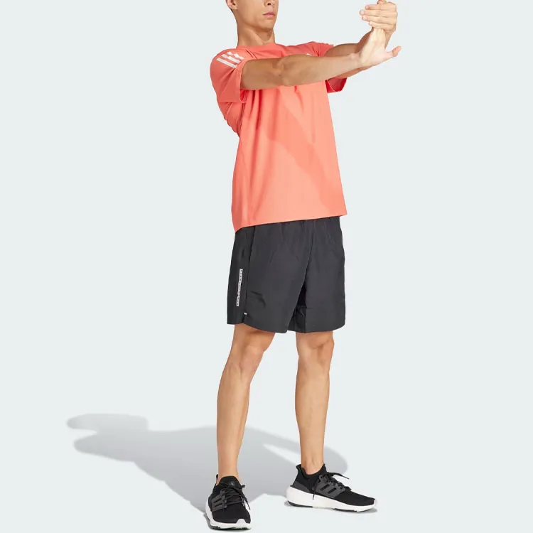 Adidas T Shirts Men Orange-3