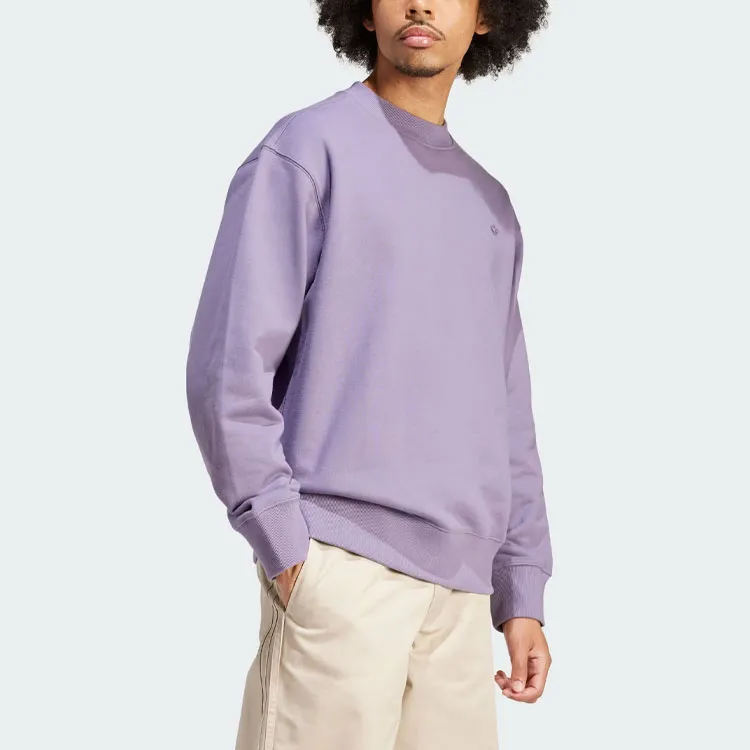 Adidas Originals Adicolor Contempo Crew French Terry Sweatshirt Men's Purple-3