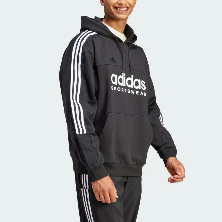 Adidas House Of Tiro Sportswear Hoodie Sweatshirt Men's Black-3