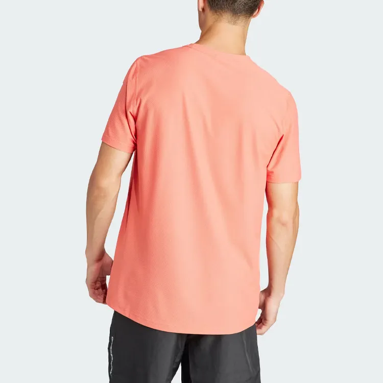 Adidas T Shirts Men Orange-2