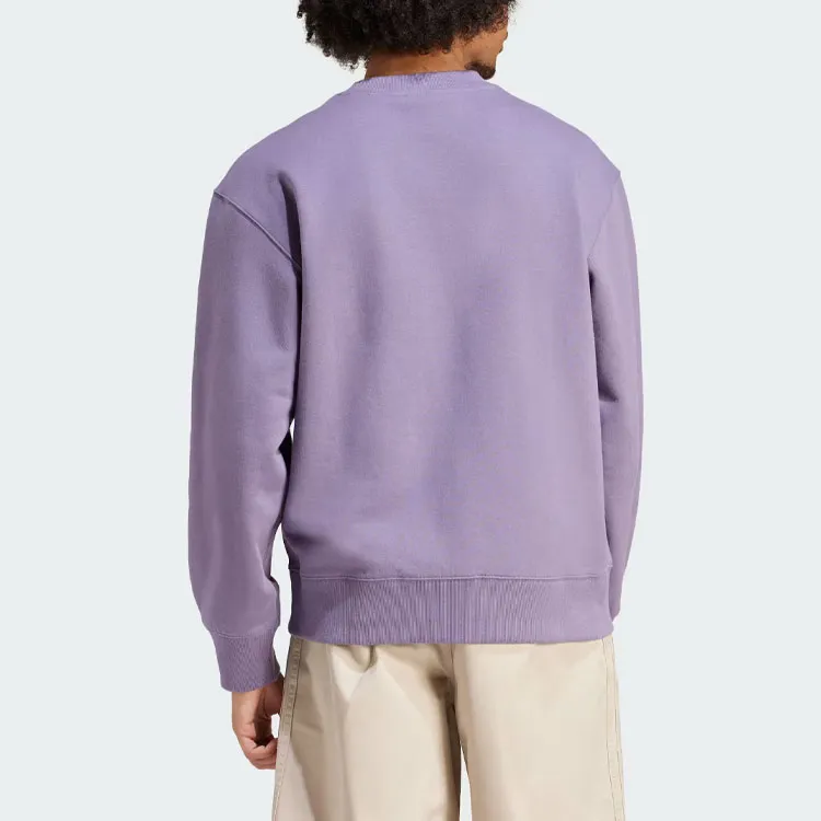 Adidas Originals Adicolor Contempo Crew French Terry Sweatshirt Men's Purple-2