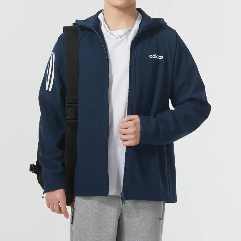 Adidas Jackets Coats Men's Dark Blue-3