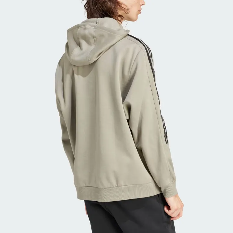 Adidas House Of Tiro Sportswear Hoodie Sweatshirt Men's Pebble Gray-2