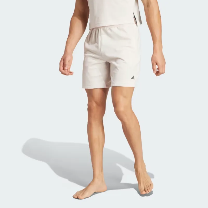 Adidas Yoga Training Shorts Sports Shorts Men's Beige-2