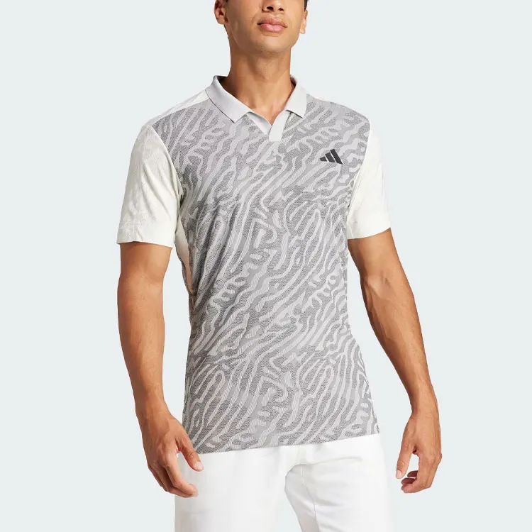 Adidas Tennis Airchill Pro Freelift Polo Shirt Polo Shirt Men's Gray-1