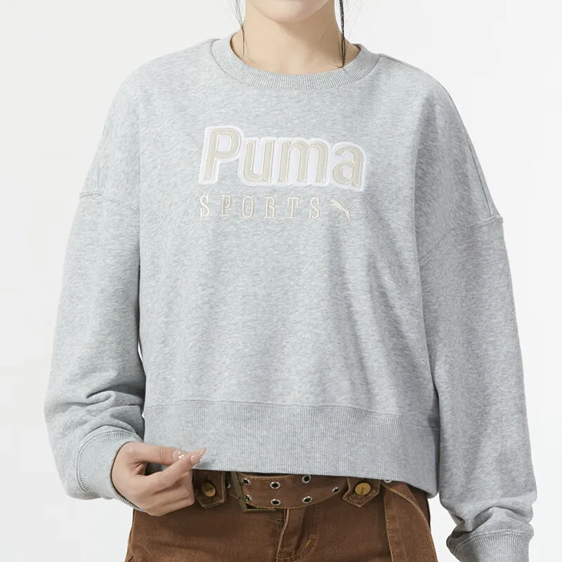 PUMA American Sweatshirt Women's Gray-2