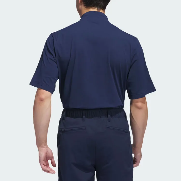 Adidas Free Shipping With AdiClub Ultimate365 Twistknit Piqué Mock Polo Shirt-1